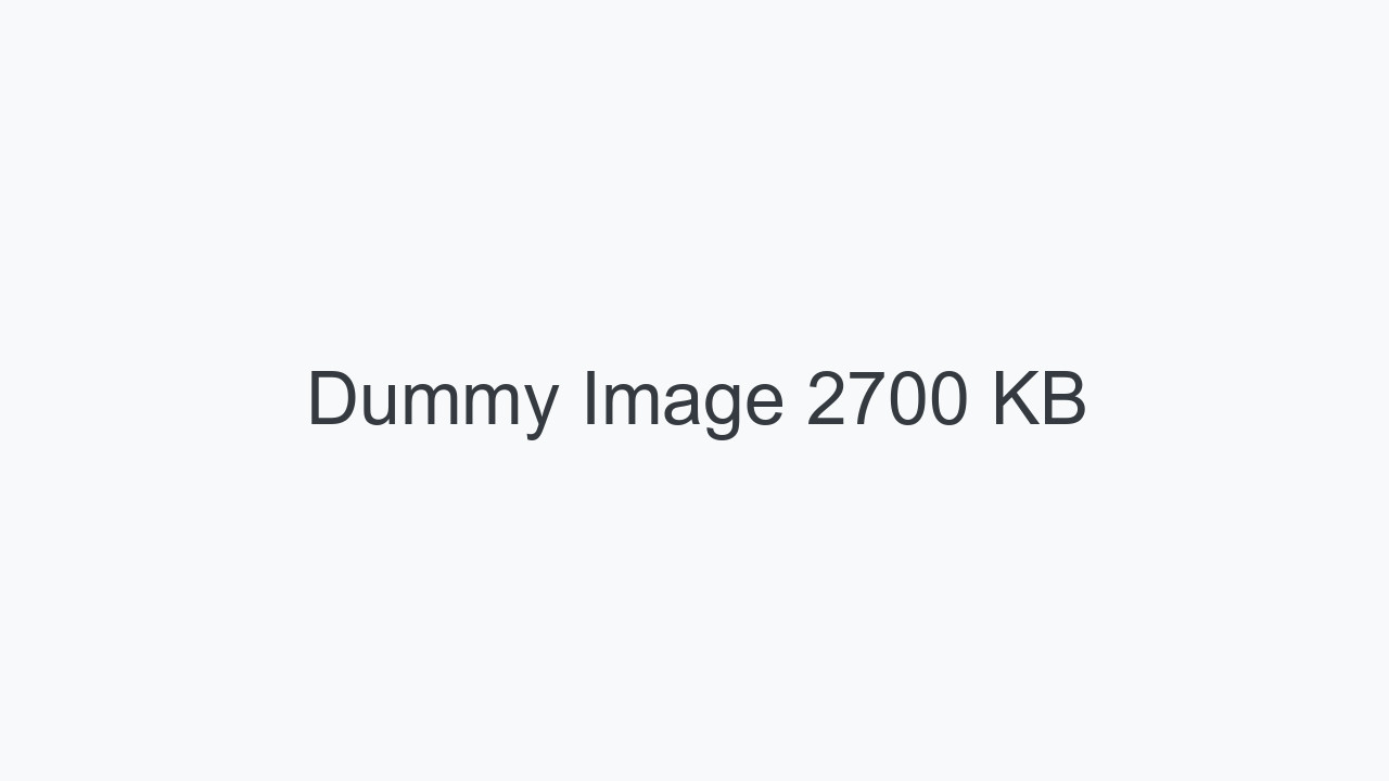 Dummy Image 1280X720-2700KB